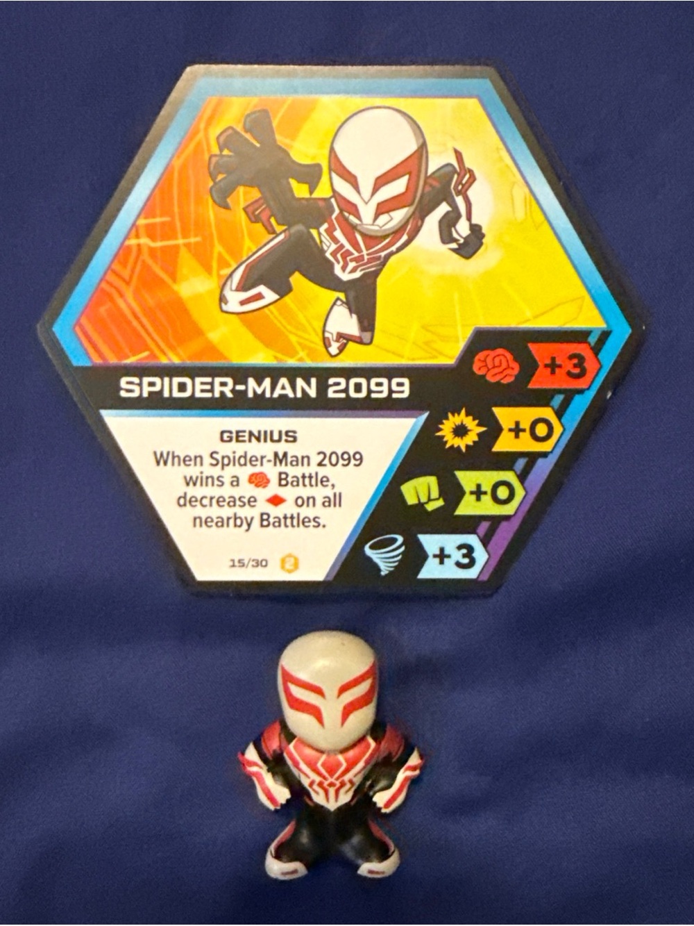 Funko Marvel Battleworld Series 2 Spiderman 2099 White Figure w/ Card 2021